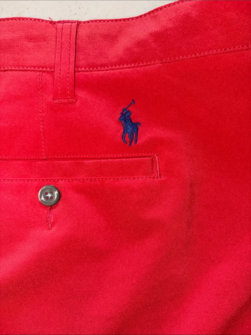 Polo Ralph Lauren Mens 48 Red Performance Shorts